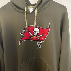 Tampa Bay Buccaneers Olive Green Nike Hoodie